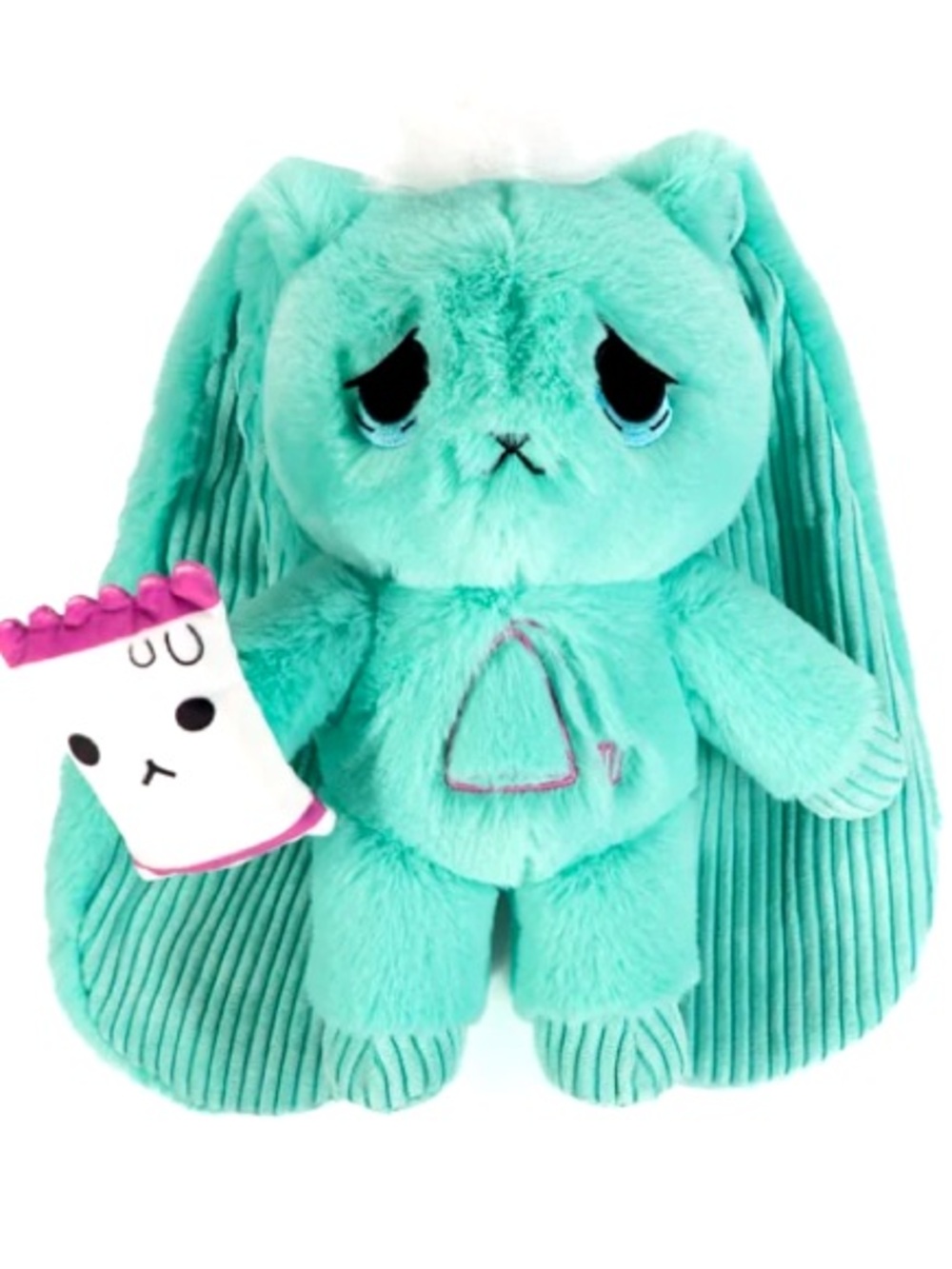 Plushie Dreadfuls Gastroparesis Tummy Comfort Plush Bunny Rabbit + Tote Bag NEW